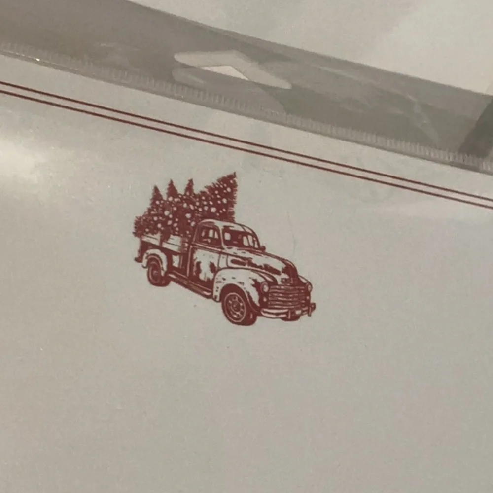 New 4 pack Gartner Studios Christmas tree pickup holiday stationery 320 ct